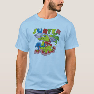 T-shirt Surfer d'alligator