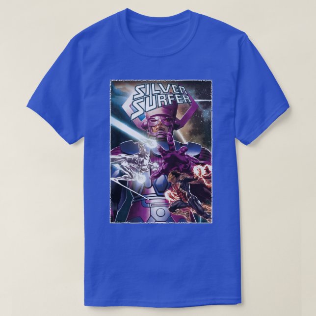 T-SHIRT SURFER D'ARGENT 1 (Design devant)