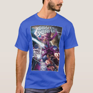 T-SHIRT SURFER D'ARGENT 1