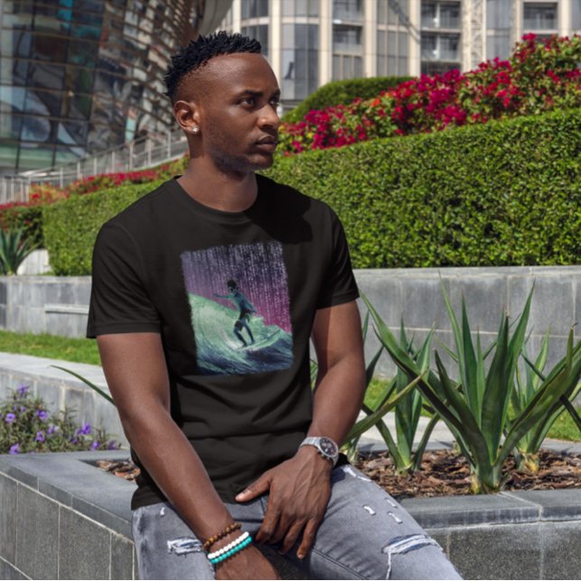 T-shirt Surfer de codage (Créateur téléchargé)