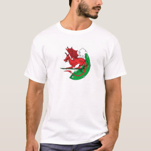 T-shirt Surfer de dragon de Gallois