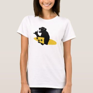 T-shirt surfer monkey