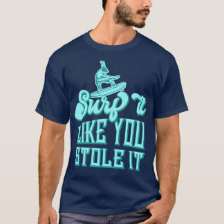 T-shirt Surfer Retro Surfing