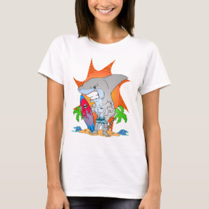 T-shirt Surfeur de la Semaine du requin