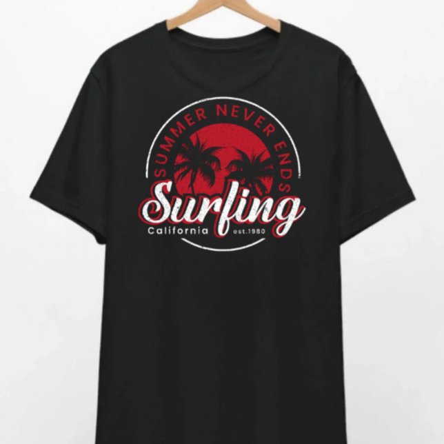 T-shirt Surfing California (Créateur téléchargé)