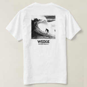 T-shirt Surfing the WEDGE, Newport Beach, Ca