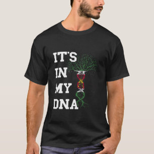 T-shirt Suriname C'est Dans Mon ADN Arbre Molécule Surinam