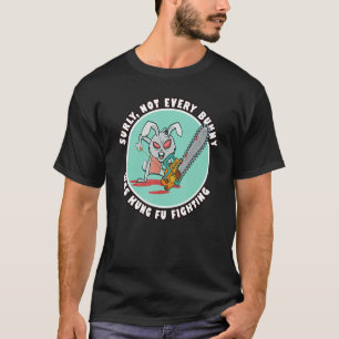 T-shirt Surly Pas Tous Les Lapins N'Étaient Kung Fu Chains