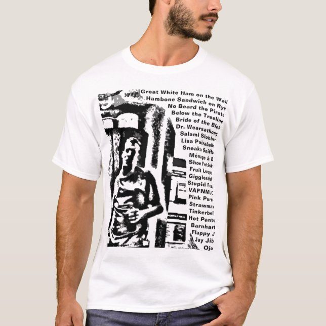T-shirt Surnoms de JB (Devant)