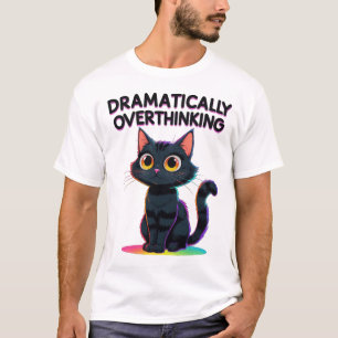 T-shirt Surpensée dramatique - Drôle Amoureux des chats