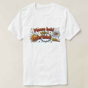 T-shirt Surpenseur Citation drôle rétro Pop Art Comic