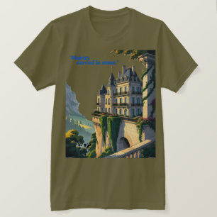 T-shirt Surplomb de la vallée – Le Château sur la Colline