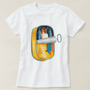 T-shirt Surprise dans la boîte de sardines