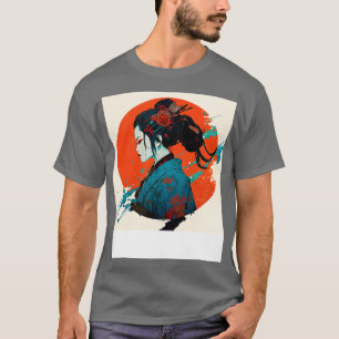T-shirt Surreal Geisha 4