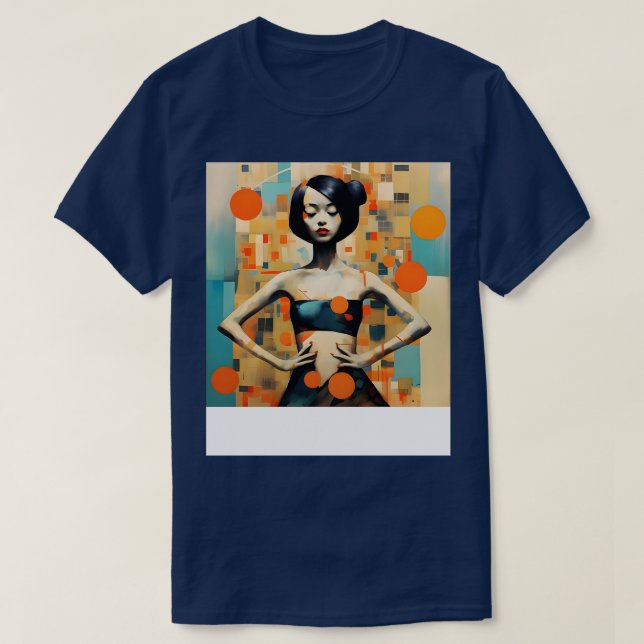 T-shirt Surreal Girl 39 (Design devant)