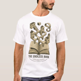 T-shirt Surreal Literary Art, Infinite Imagination 