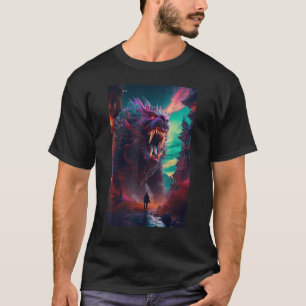 T-shirt Surreal Monster Dream Music EDM Rave Festival Psyc