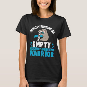 T-shirt Surtout Courir Sur Angiedema Héréditaire Vide Lazy