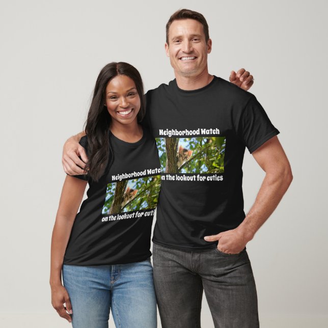 T-shirt Surveillance de quartier à la recherche de villes (Unisexe)