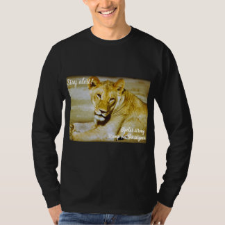 T-shirt surveillance des lions
