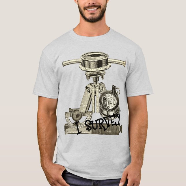 T-SHIRT SURVEILLANCE DES TERRES SURVEILLANT DES TERRES MES (Devant)