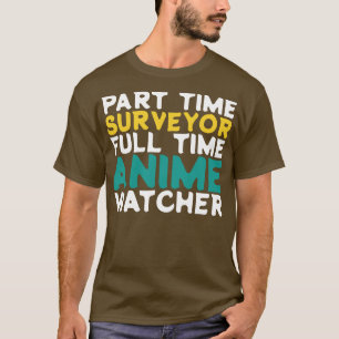 T-shirt Surveillant à temps partiel ou observateur à temps