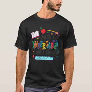 T-shirt Surveillez Le Jardin D'Enfants Ici Je Viens Premie