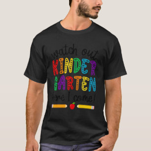 T-shirt Surveillez Le Jardin D'Enfants Ici Je Viens Premie