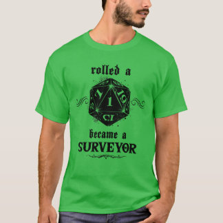 T-shirt Surveyeur de rouleaux malchanceux