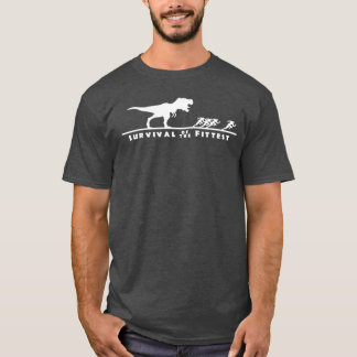 T-shirt Survie du plus convenable