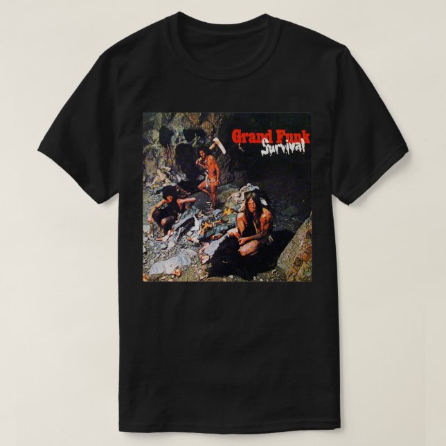T-shirt Survie ferroviaire de Grand Funk 2 (Design devant)