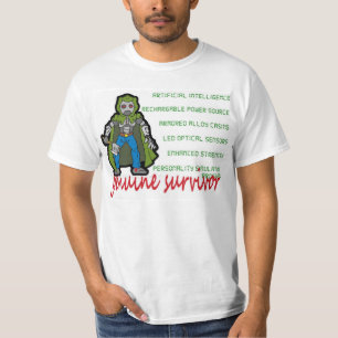 T-shirt Survivant androïde