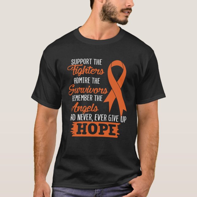 T-shirt Survivant de combat MS Warrior Sclérose en plaques (Devant)
