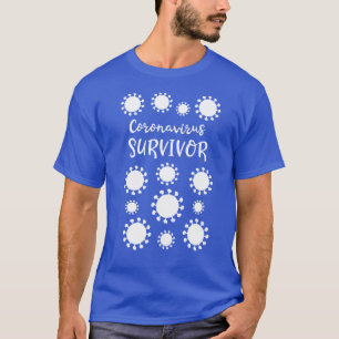 T-shirt Survivant de Coronavirus