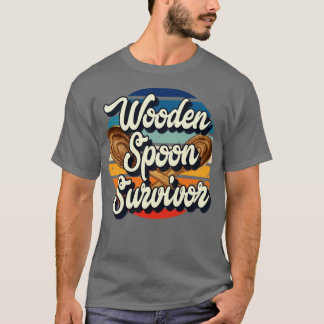 T-shirt Survivant de cuillère en bois3