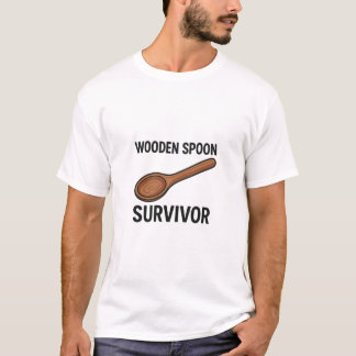 T-shirt Survivant de la cuillère en bois