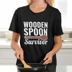T-shirt Survivant de la cuillère en bois