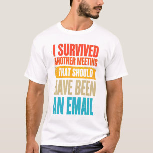 T-shirt Survivant de la réunion
