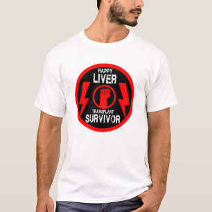 T-shirt Survivant de la transplantation du foie