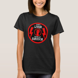 T-shirt Survivant de la transplantation du foie
