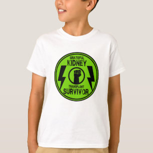 T-shirt Survivant de la transplantation rénale