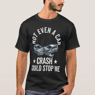 T-shirt Survivant de l'accident de voiture Funny Crash ble