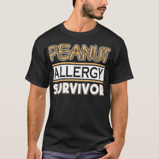 T-shirt Survivant de l'allergie aux arachides