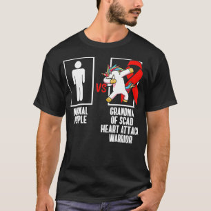T-shirt Survivant de l'attaque cardiaque de la SCAD en sou
