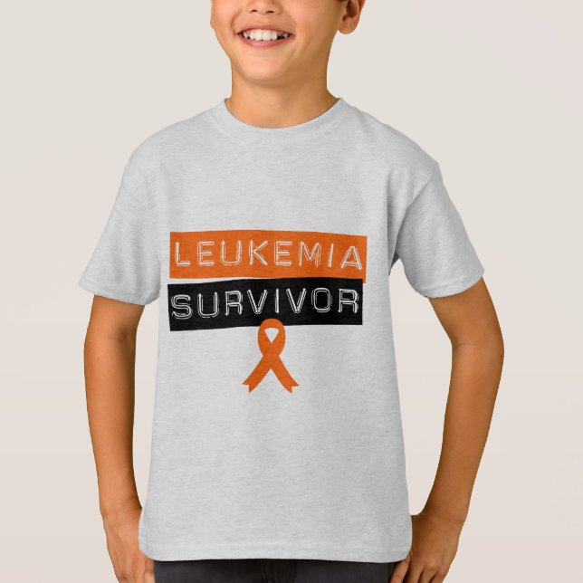 T-shirt Survivant de leucémie (Devant)