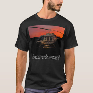 T-shirt Survivant de l'hélicoptère d'évacuation aérienne