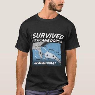 T-shirt Survivant de l'ouragan Dorian Alabama