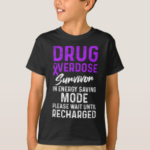 T-shirt Survivant du guerrier de sensibilisation à la surd