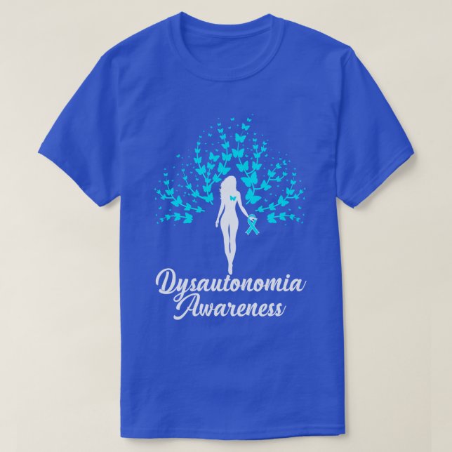 T-shirt Survivant du guerrier de sensibilisation Dysautono (Design devant)