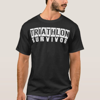 T-shirt Survivant du triathlon 1